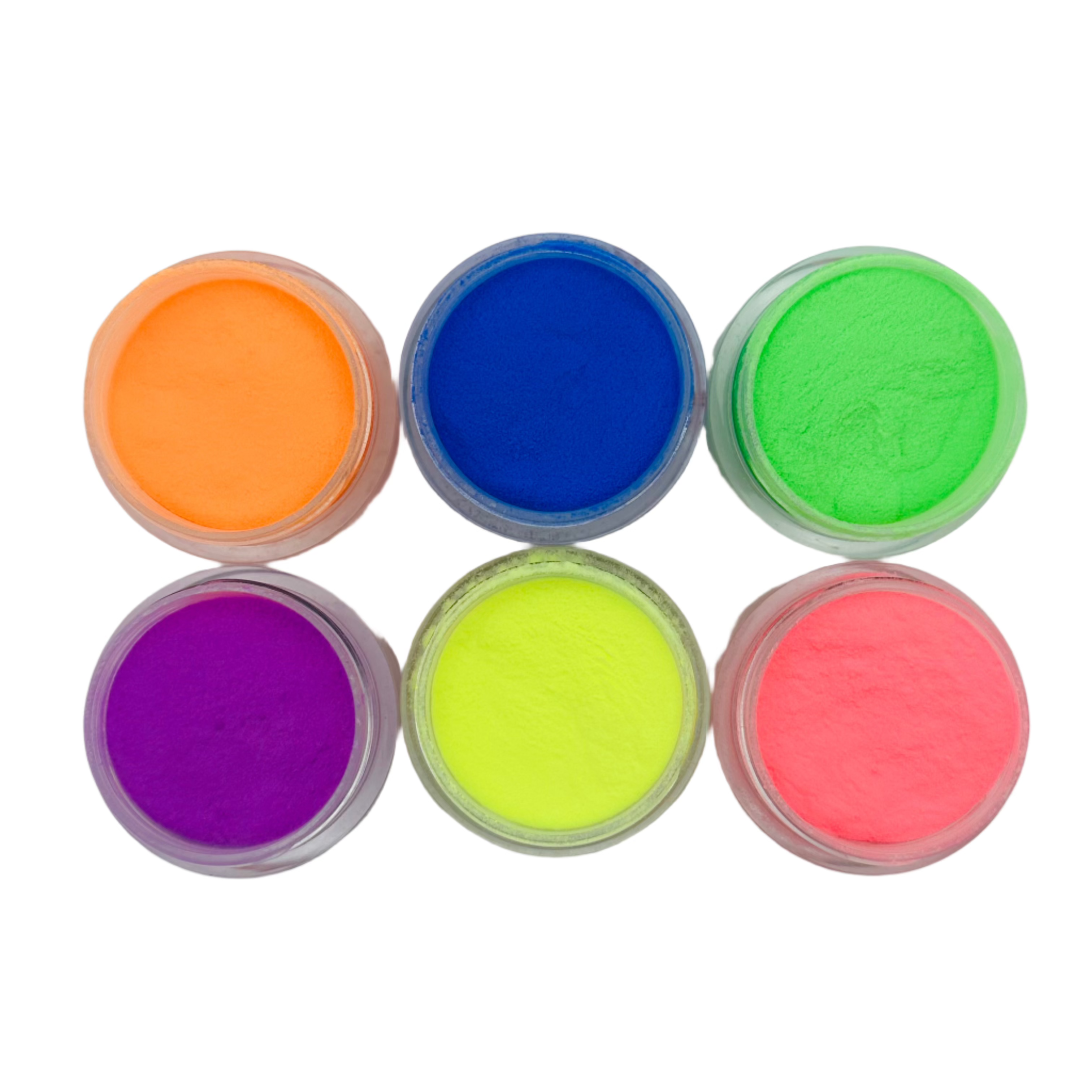 3D Acrylic Art Powder Set - Summer Collection (6 Colors x 0.50 oz) for Nail Art, DIY Crafts & Resin Jewelry Making