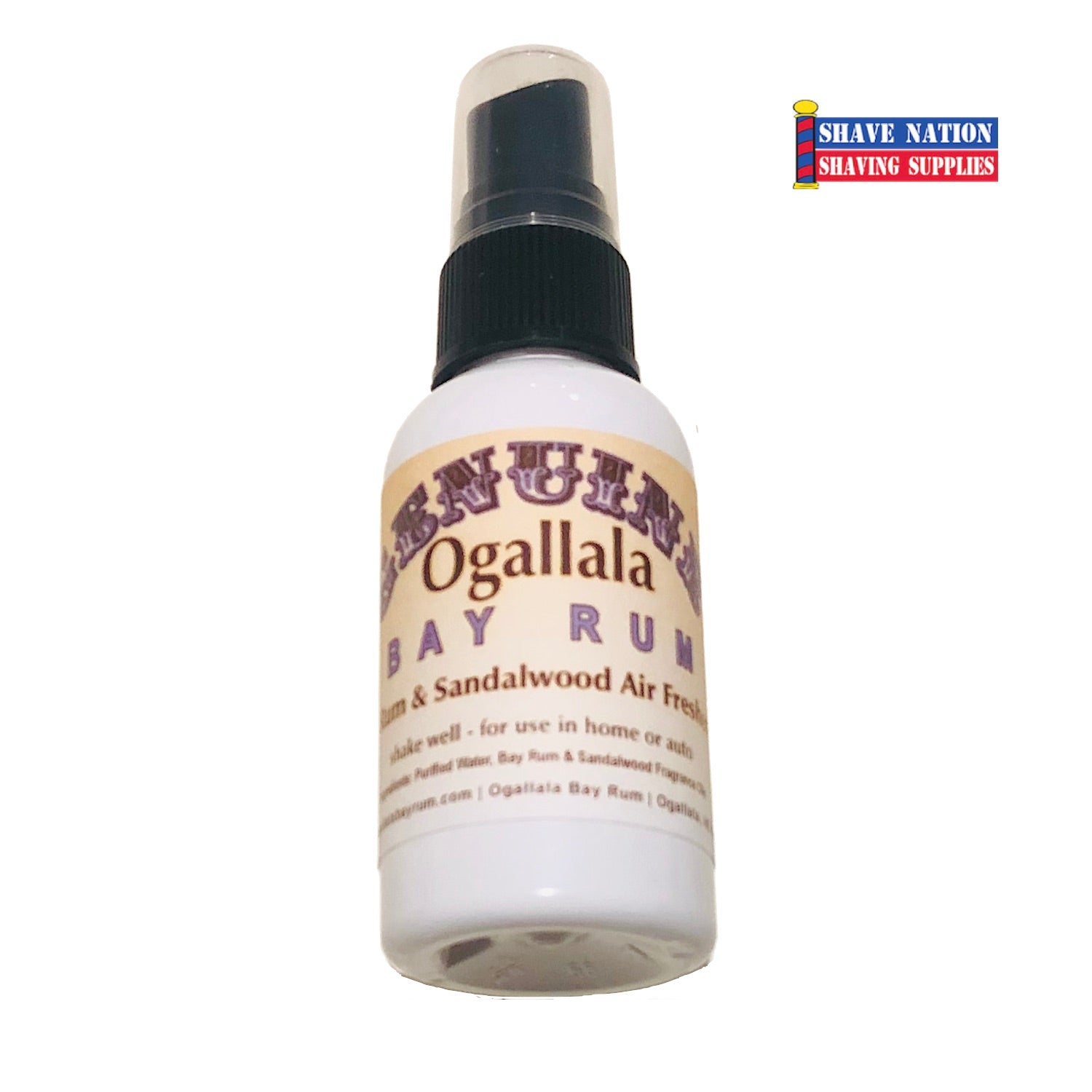 Ogallala Natural Air Freshener Spray - Essential Oil Room & Car Freshener - Eliminates Odors for Home, Office & Vehicle Use