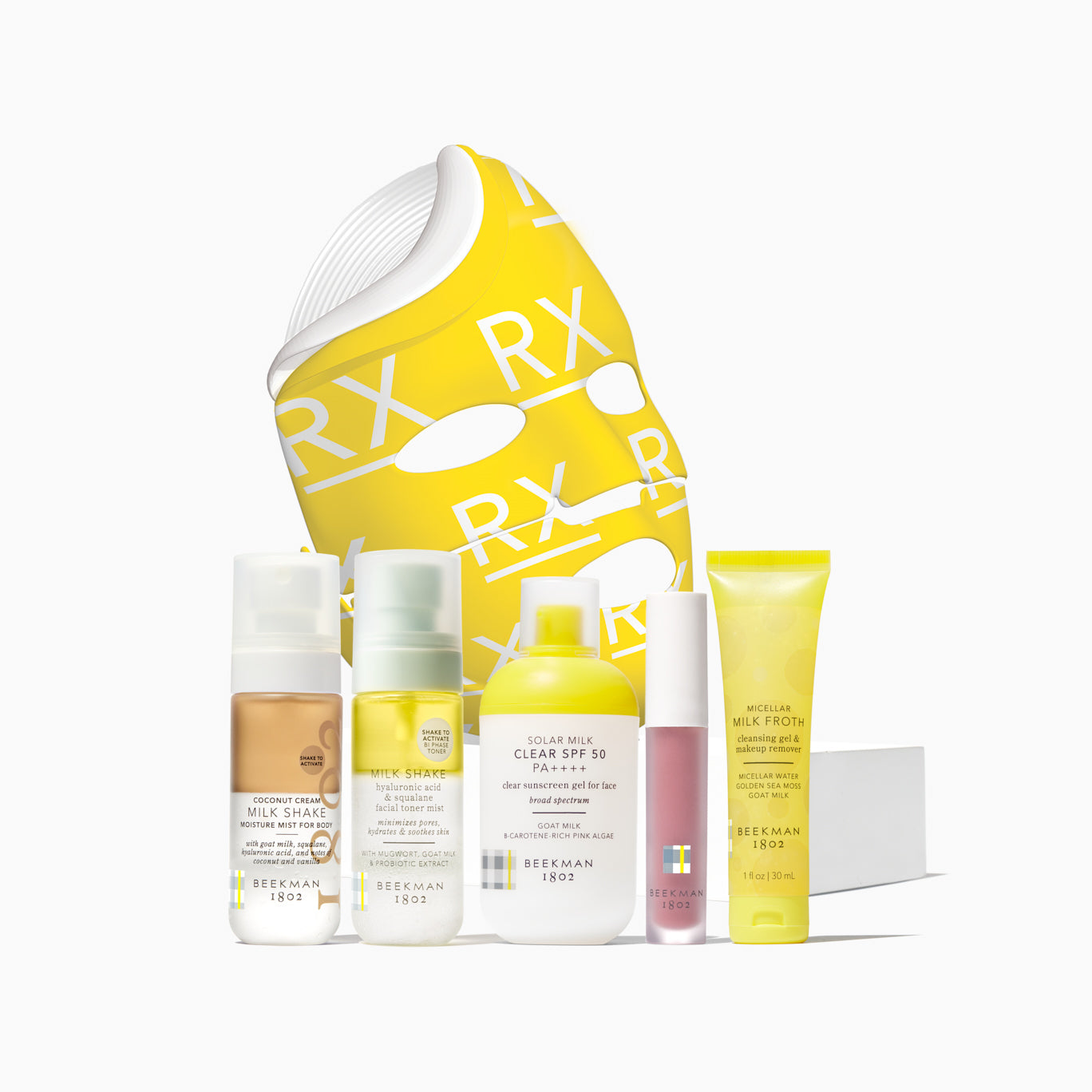 Hydration Headliners Skincare Travel Set - Moisturizing Facial Care Kit with Cleanser, Toner & Cream | Perfect for Airplane, Gym & Vacation Skincare Routine
