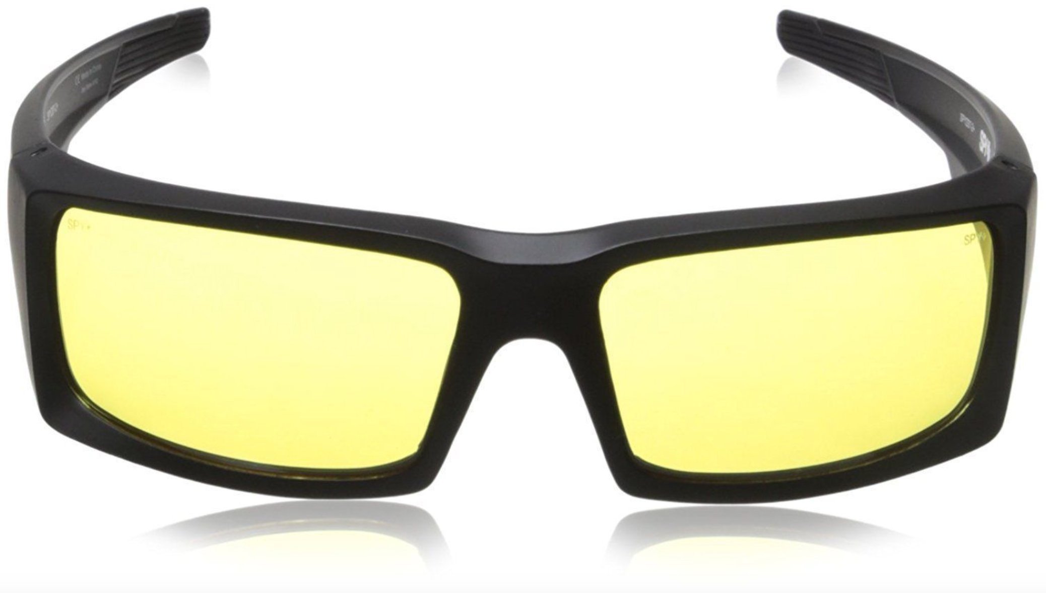 SPY Optic General Wrap Sunglasses - ANSI RX Certified Polarized Sports Sunglasses for Running, Cycling & Outdoor Activities