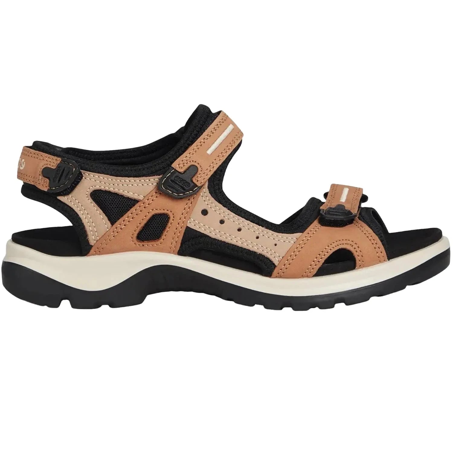 ECCO Women's Offroad Nubuck Outdoor Sandals - Comfortable & Durable Hiking Sandals for Adventure, Travel & Casual Wear