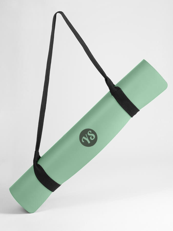 Non-Slip 4mm Thick Yoga Mat for Hot Yoga, Pilates & Home Workouts - Perfect for Studios, Gyms & Travel