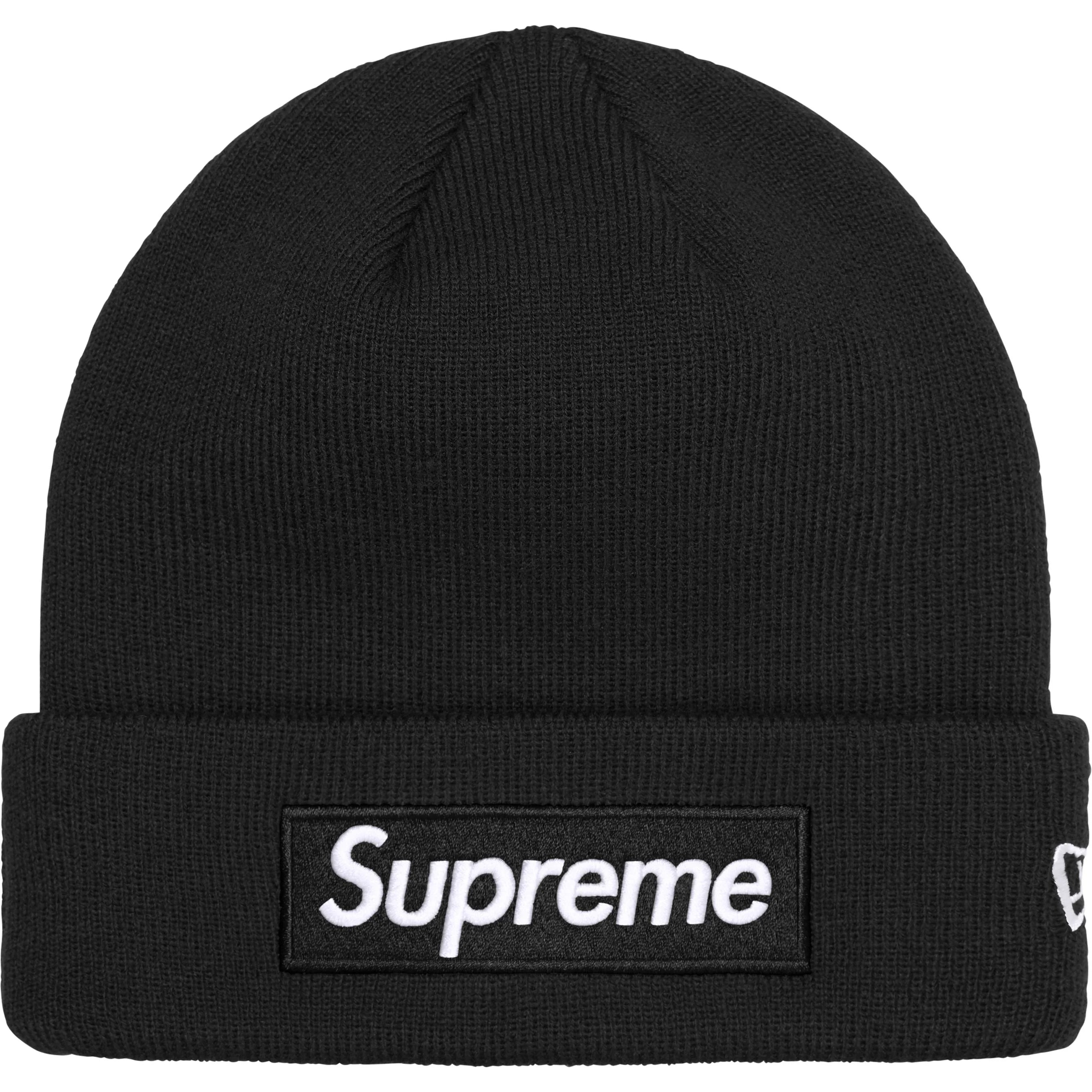 SUPREME 24FW Box Logo Beanie - Warm Winter Knit Hat with Iconic Logo - Perfect for Cold Weather, Streetwear Fashion & Urban Style