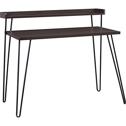 Scranton Retro Espresso Desk for Home Office