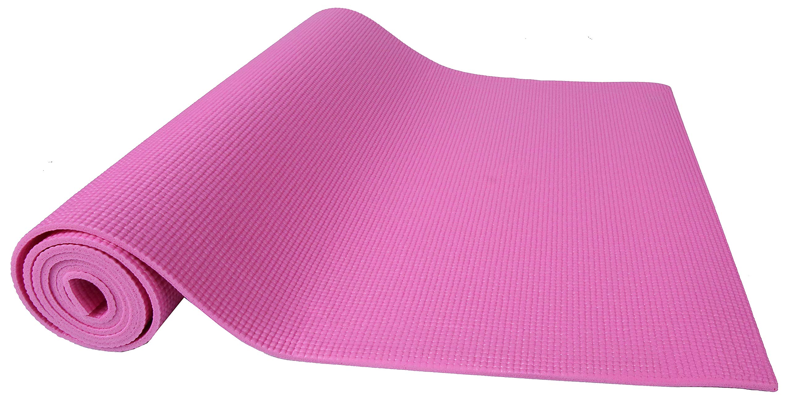 Premium 1/4-Inch Thick High-Density Non-Slip Yoga Mat with Carrying Strap - Ideal for Home Workouts, Pilates, Gym & Travel - Available in Multiple Colors