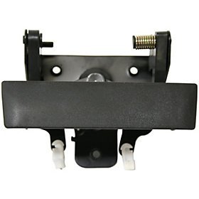 2007-2012 Chevy Silverado Tailgate Handle Replacement - Chrome Bezel, No Lock Hole - Perfect for Truck Bed Access & Maintenance
