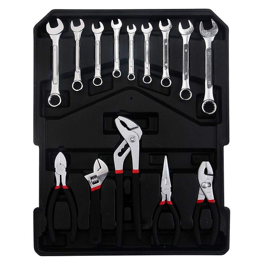Yeysynana 799-Piece Professional Tool Kit - Heavy Duty Household & Automotive Repair Tools Set with Aluminum Alloy Trolley Case - Perfect for DIY Home Maintenance, Car Repairs, and Machinery Fixing - Ideal for Handymen, Mechanics, and Homeowners