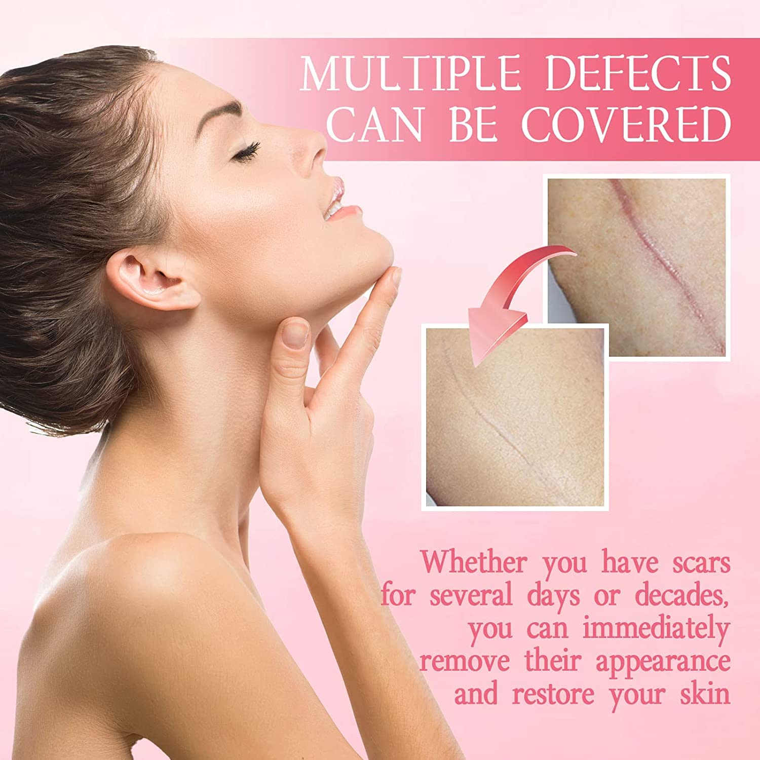 Waterproof Full Coverage Body Makeup Foundation for Face & Legs - All Skin Types | 1PC | Perfect for Photos, Events & Everyday Glow