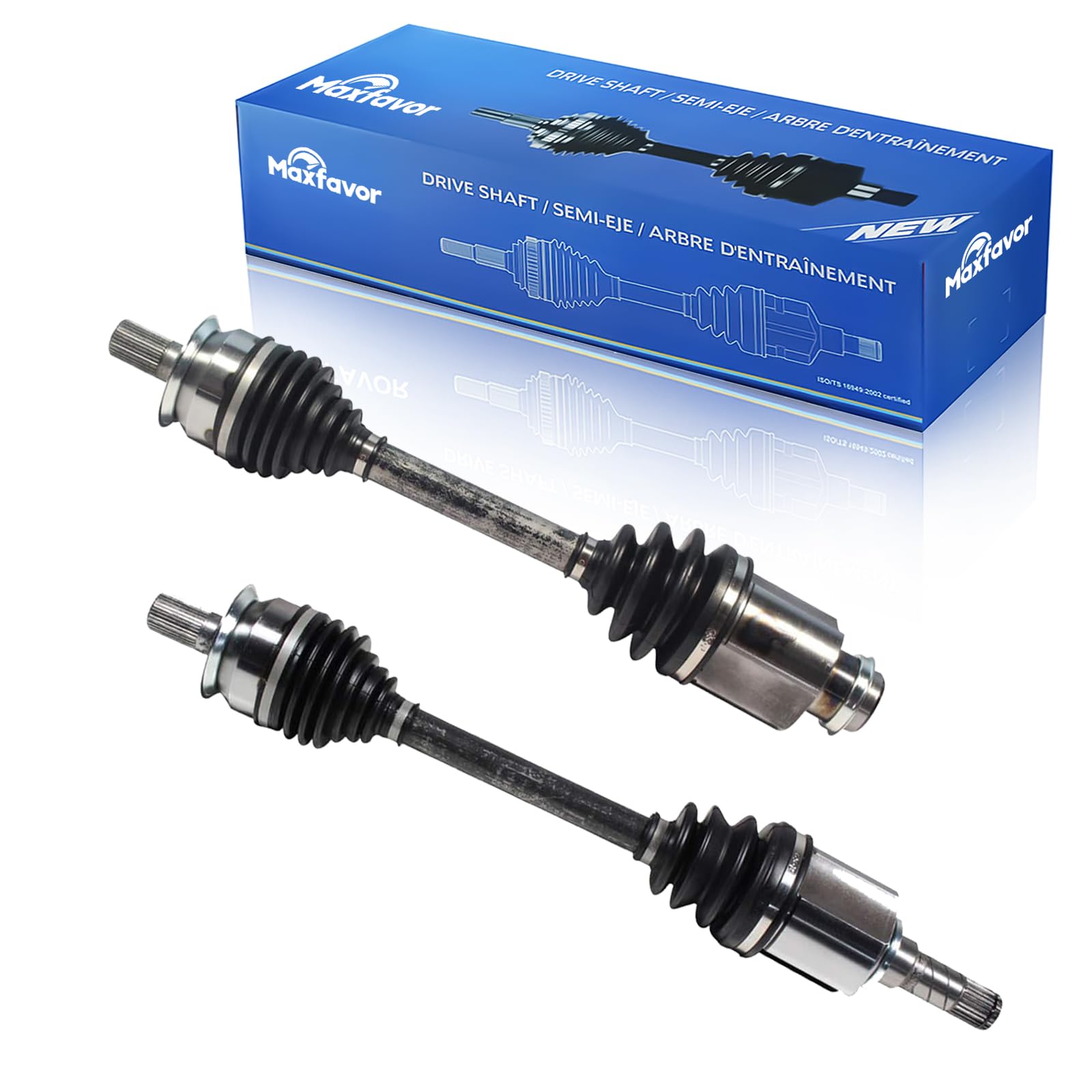 High-Quality CV Joint Axle Assembly for 2004-2005 Mazda 3 Sedan 2.0L Automatic Transmission - Front Left & Right Passenger/Driver Side CV Axle - Perfect for Smooth Ride & Vehicle Maintenance
