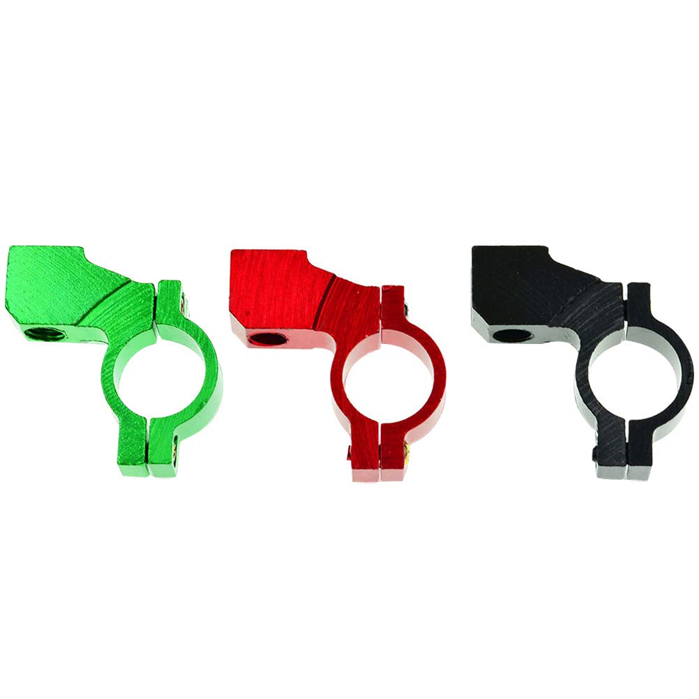 BESPORTBLE 3pcs Aluminum Alloy Rearview Mirror Extender for Electric Scooters & Motorcycles - Adjustable Mirror Riser Stand with Shelf Bracket - Perfect for Commuting, Delivery Riders & Urban Travel