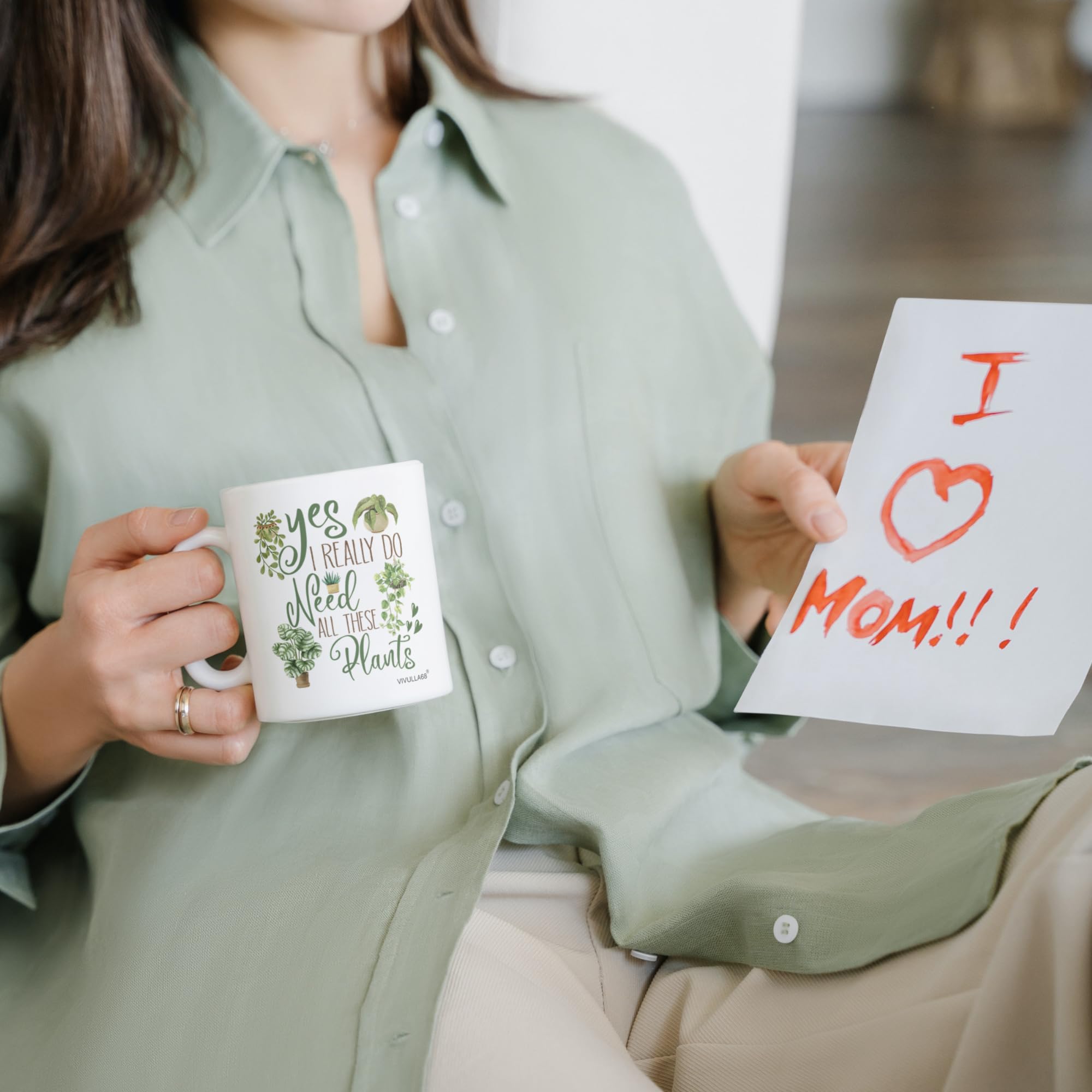 **Best Mother's Day Gifts for Plant Lovers - Unique Gardening Coffee Mug for Mom, Dad, Garden Enthusiasts - Funny Plant Lady Gifts for Women & Men - Perfect Birthday, Christmas Present - Ideal for Home, Office & Outdoor Use**