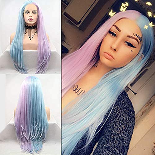 purple blue/ pastel blue