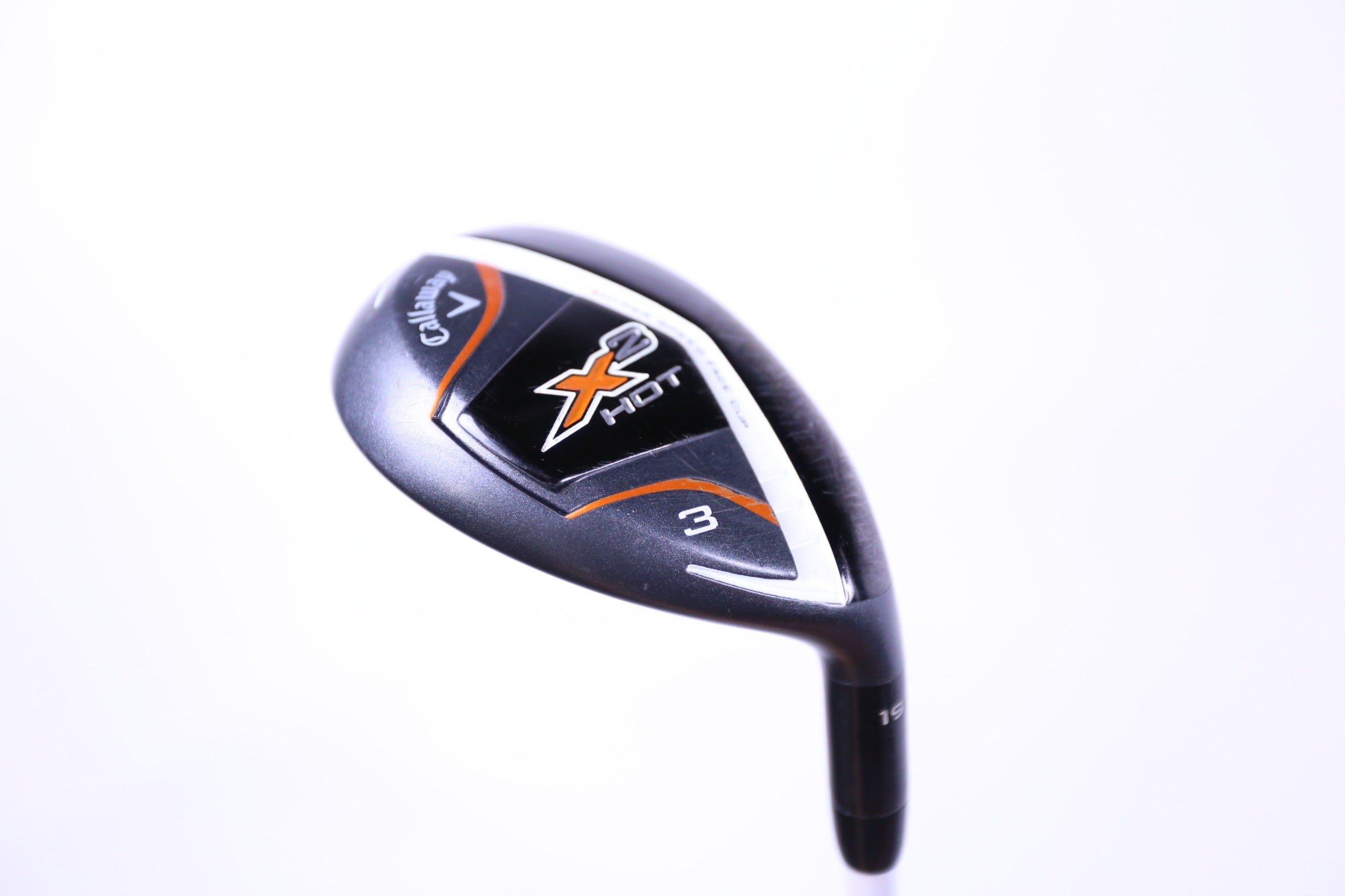 Used Callaway X2 Hot 3H Hybrid Golf Club - Right Handed 19° Stiff Flex - Perfect for Mid-Handicap Players & Fairway Shots