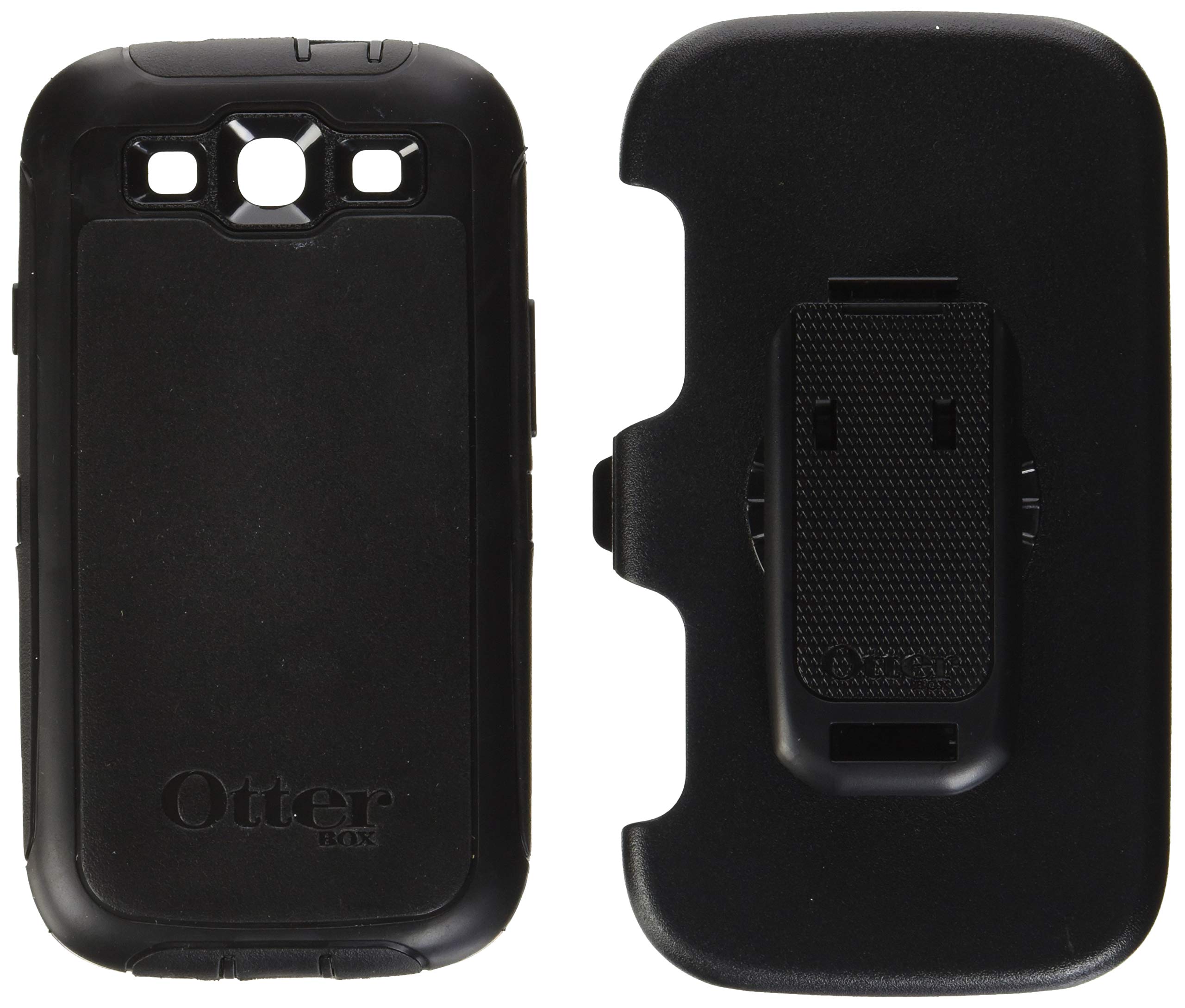 OtterBox Defender Series Case for Samsung Galaxy S III - Black Protective Phone Cover with Retail Packaging | Shockproof & Drop Protection for Everyday Use, Outdoor Activities & Work