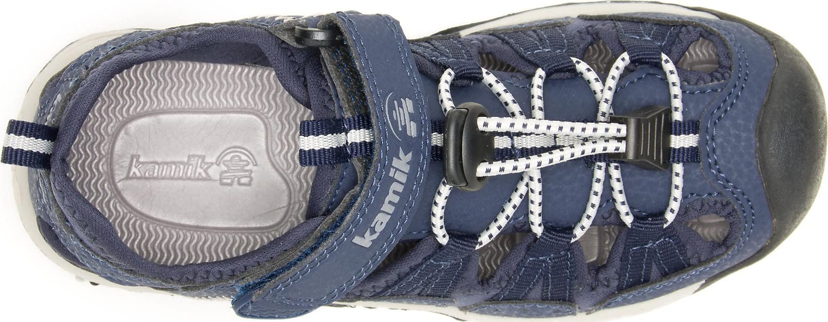 Kamik Boys Wildcat Waterproof Winter Boots for Kids - Navy Blue Size 1 M (Little Kid/Big Kid) - Warm Snow Boots for Outdoor Play, Hiking & Cold Weather