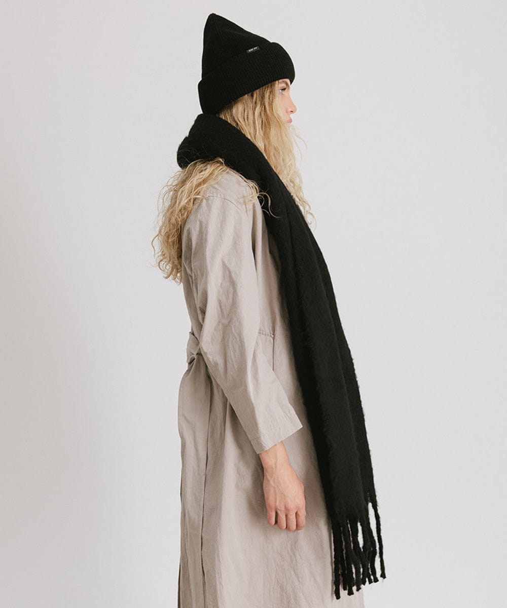 Soft & Chunky Mik Oversized Knit Scarf for Women - Winter Warm Fashion Accessory - Perfect for Cold Weather, Travel & Outdoor Activities