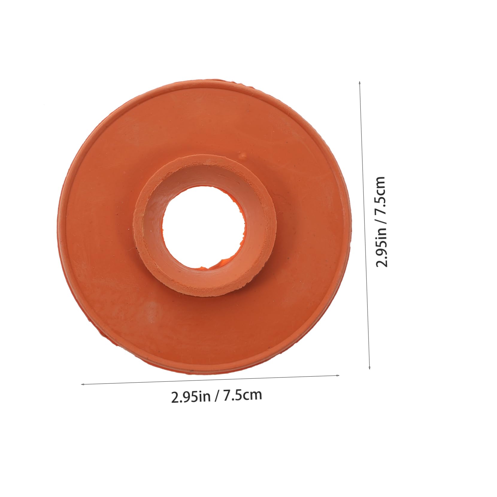 5-Piece Rubber Filtration Funnel Adapter Set - Lab Flask Connector with Smooth Stopper for Chemistry Experiments (Random Colors) - Perfect for Science Labs, Home Brewing & DIY Projects