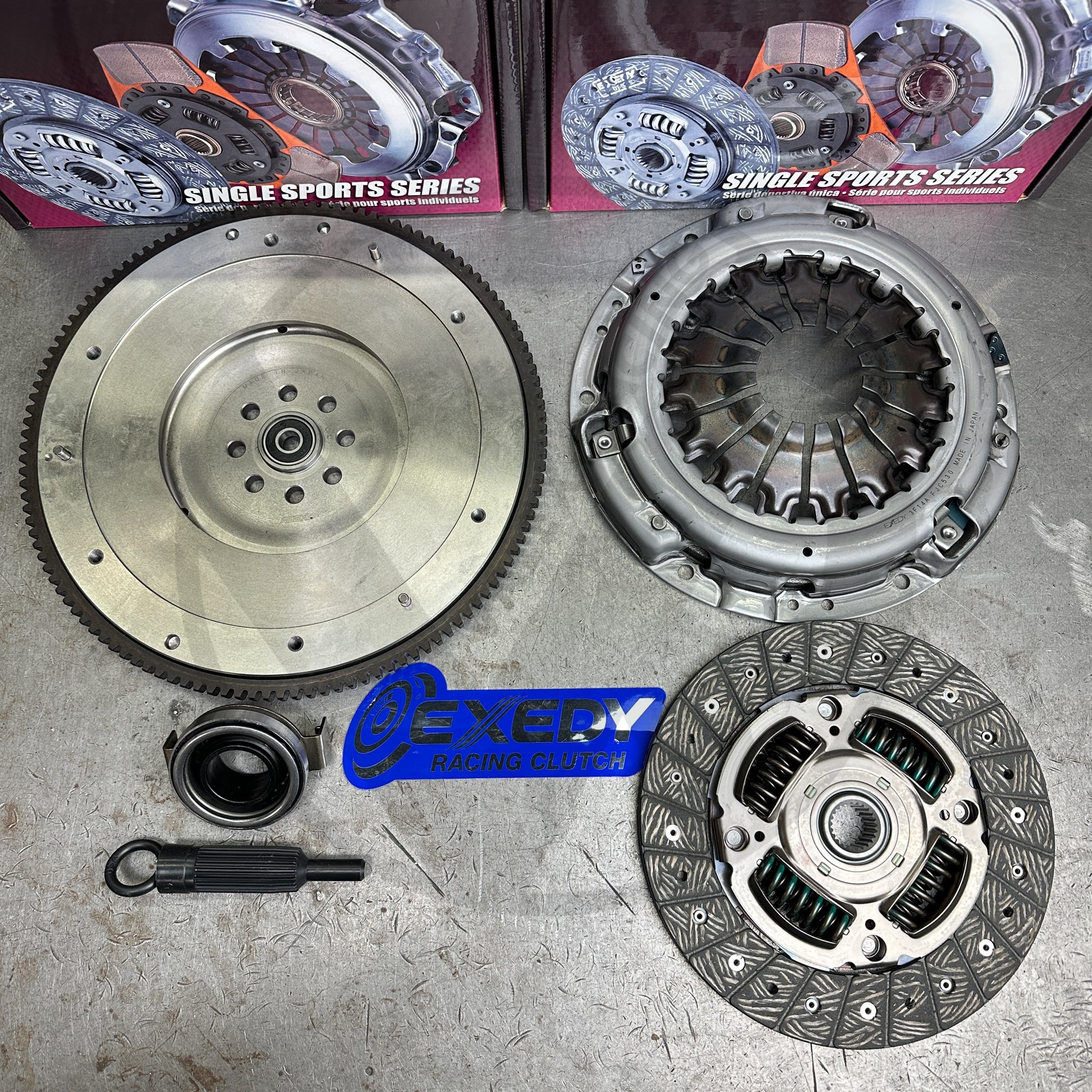 EXEDY High-Performance Clutch Kit & Flywheel for 2006-2017 Subaru WRX, 2006-2011 Forester, 2007-2009 Outback - Perfect for Racing & Daily Driving Upgrades