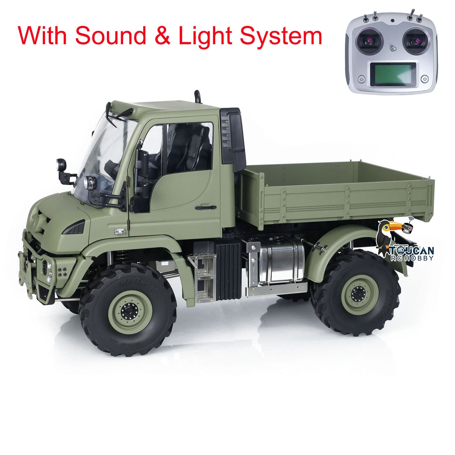 1/10 U423 4X4 RC Off-Road Rock Crawler Remote Control Car - Customizable PNP Version with Metal Bucket & Pre-Painted Body - Perfect for Outdoor Adventure, Trail Crawling & Backyard Racing