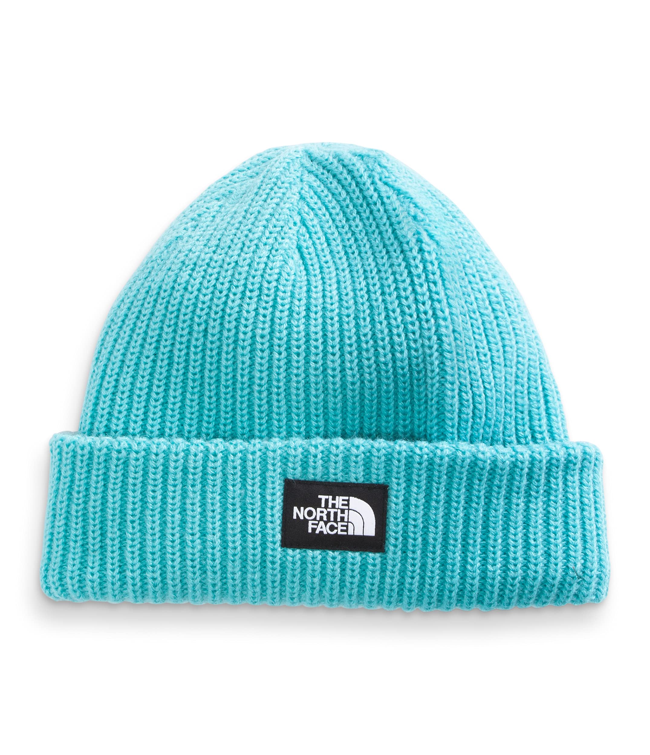 THE NORTH FACE Salty Pup Beanie - Winter Hat for Men & Women, Transantarctic Blue, XXS - Warm Fleece Lined Skull Cap for Snowboarding, Skiing, Hiking & Cold Weather