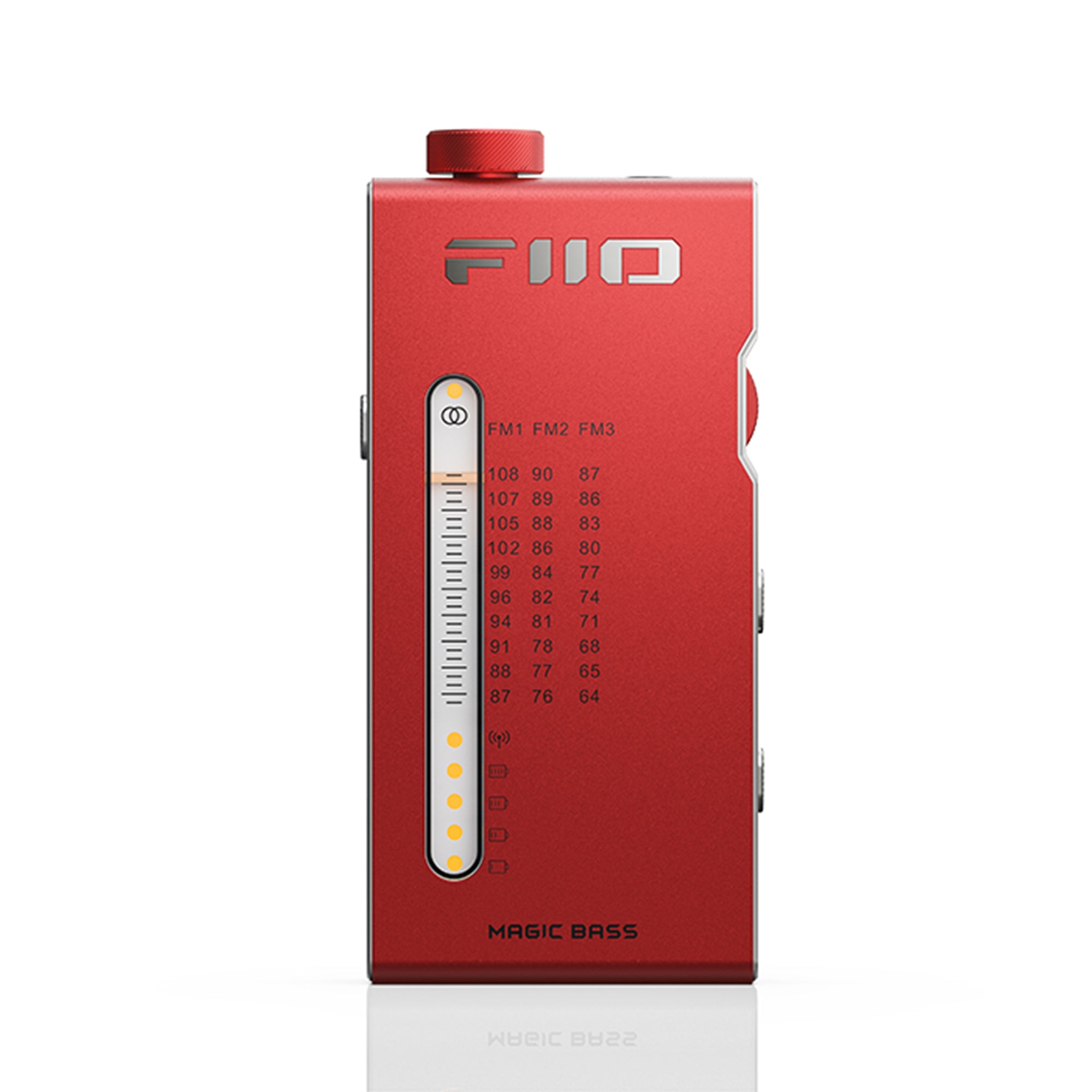 FiiO RR11 Portable AM/FM Radio with Bluetooth, Rechargeable Battery, LCD Display - Perfect for Travel, Camping, and Emergency Use
