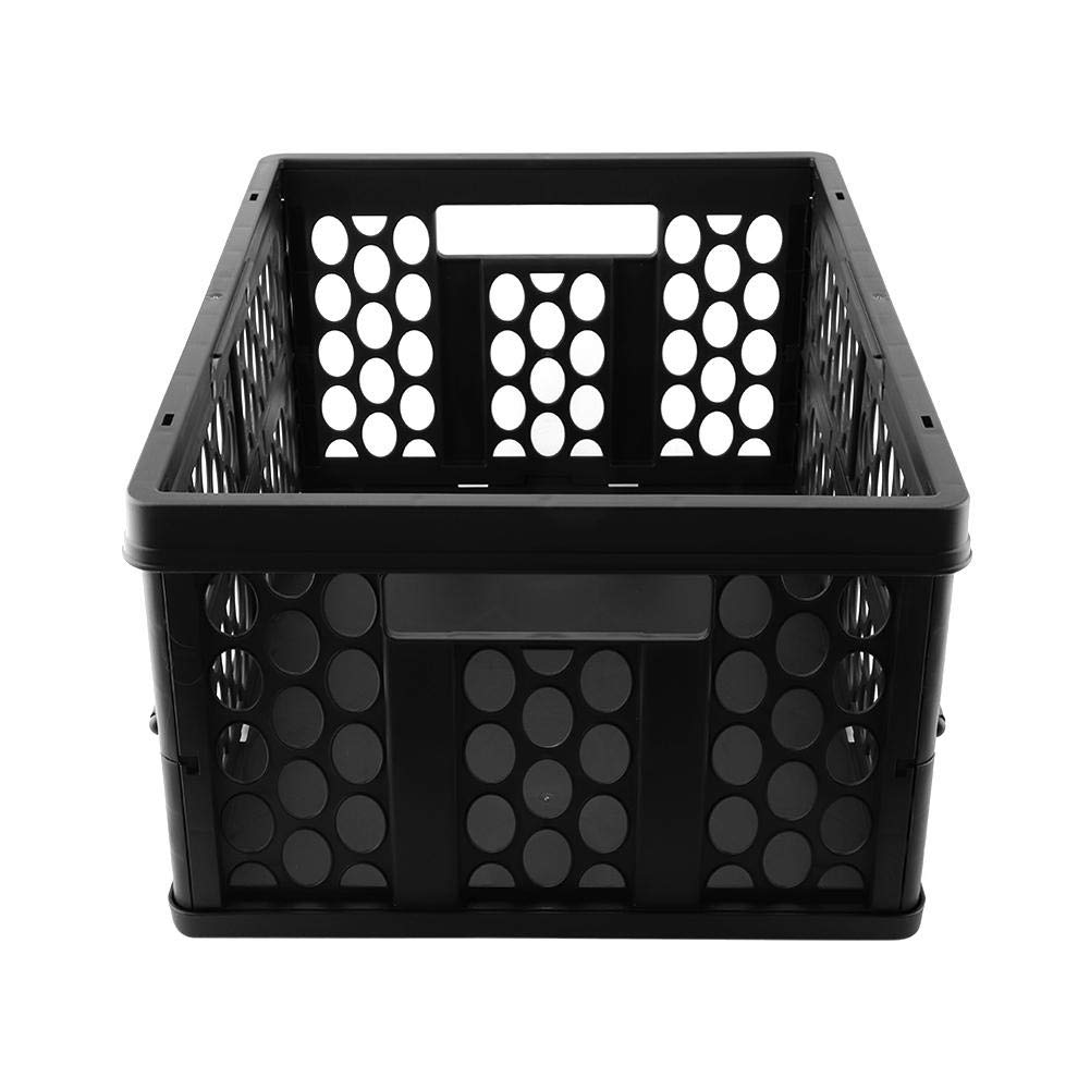 Car Trunk Storage Box Organizer - Foldable Shopping Crate Basket for SUV, Sedan & Minivan | Perfect for Groceries, Travel Gear & Sports Equipment
