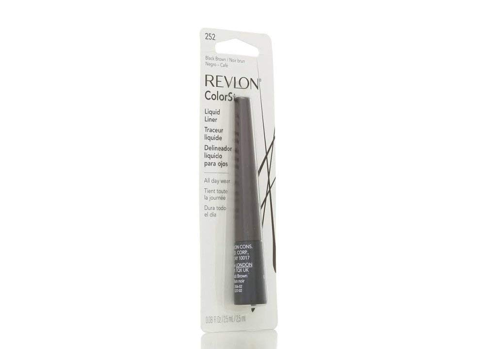 Revlon ColorStay Liquid Eyeliner - Black & Brown (14-Pack) - Waterproof, Long-Lasting Makeup for Day & Night Wear