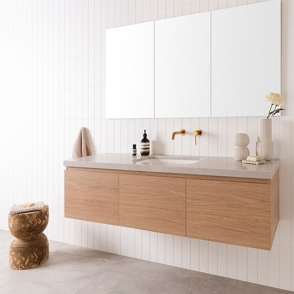 ADP Glacier Pro Shaving Cabinet - Premium Bathroom Storage with LED Mirror & Lockable Medicine Cabinet for Grooming Essentials - Perfect for Modern Bathrooms, Vanities & Home Organization