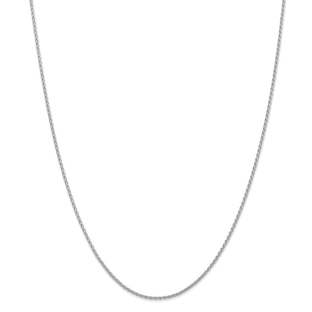 14K Gold Wheat Chain Bracelet for Women - Round Link Jewelry Gift in White Gold & Yellow Gold | 6