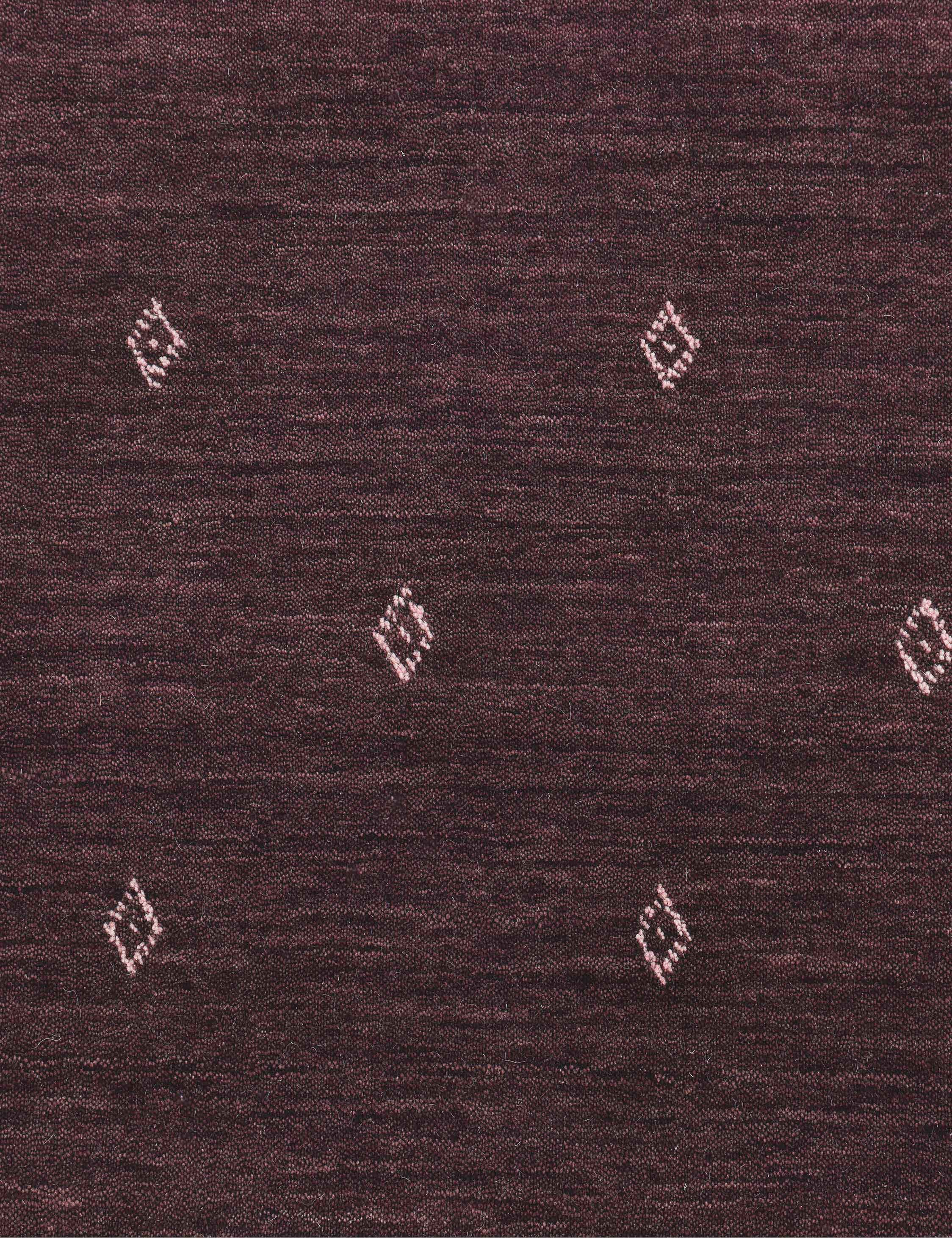 Hand Loomed Wool Area Rug - Soft & Durable Natural Fiber Floor Covering for Living Room, Bedroom, or Nursery Decor