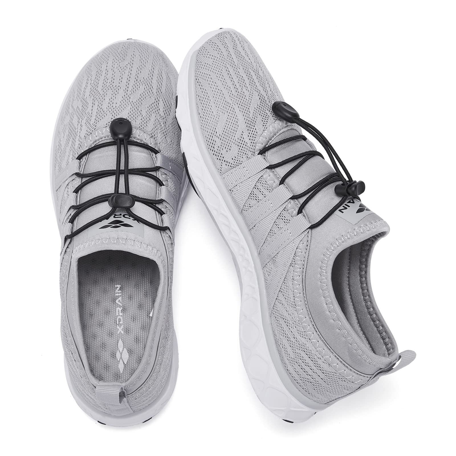 Aleader Women's Quick-Dry Mesh Slip-On Water Shoes for Beach, Pool, Yoga & Travel - Lightweight Aqua Shoes for Women