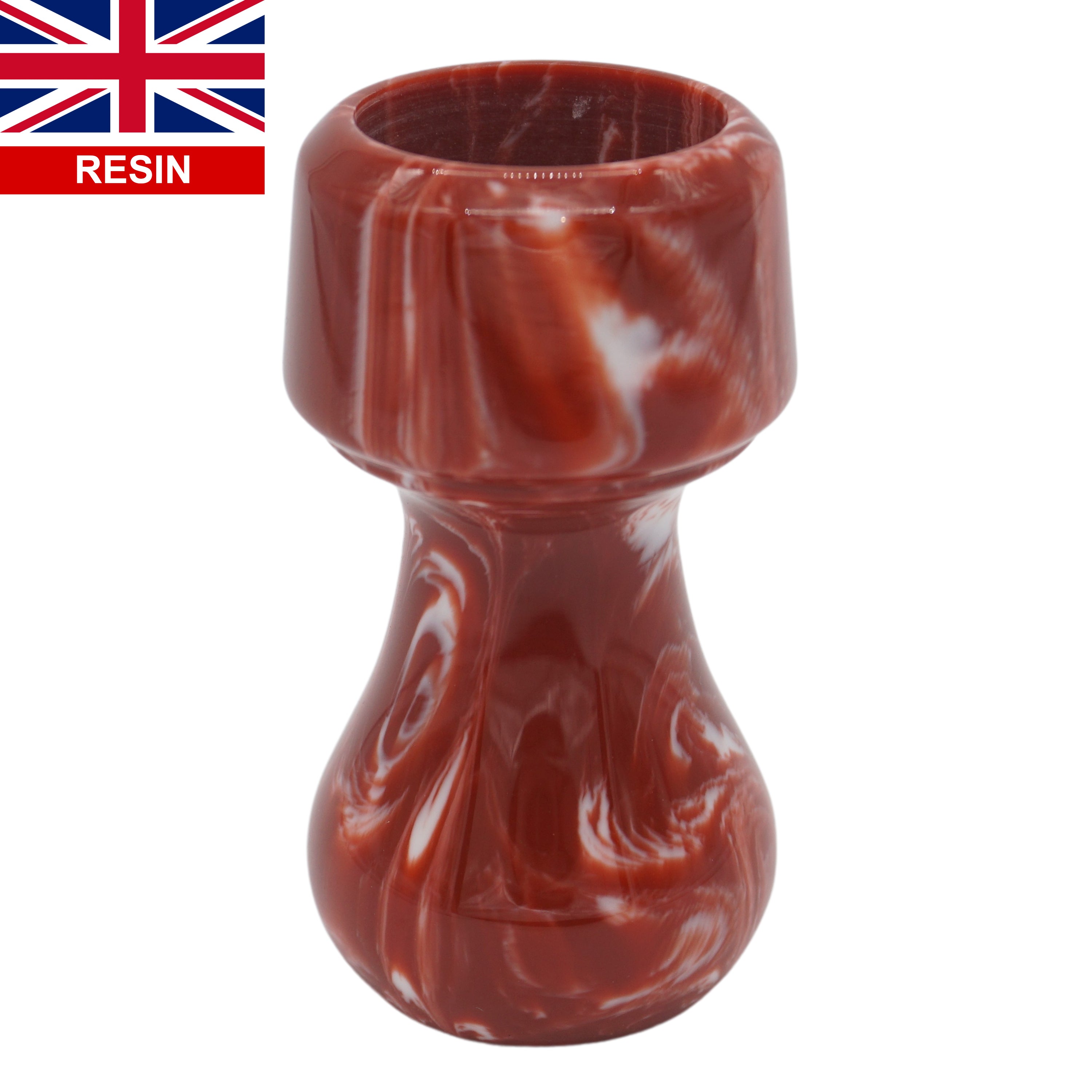 Premium Strawberry Cream Handmade Shaving Brush Handle - Fits 24mm & 26mm Knots - Perfect for Wet Shaving & Grooming Gifts