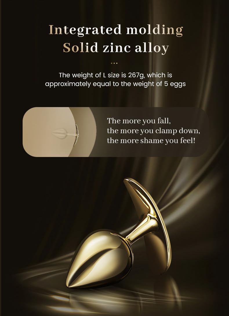 Premium Diamond Anal Plug - High-Quality BDSM Sex Toy for Couples & Women - Intense Pleasure & Comfort - Perfect for Spicing Up Your Sex Life & Role Play Scenes