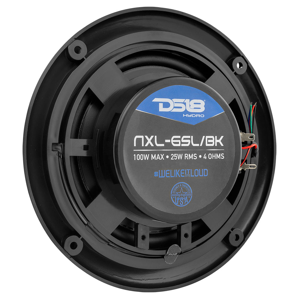 MRX1 Marine Head Unit & 2 NXL 6SL/BK 6.5