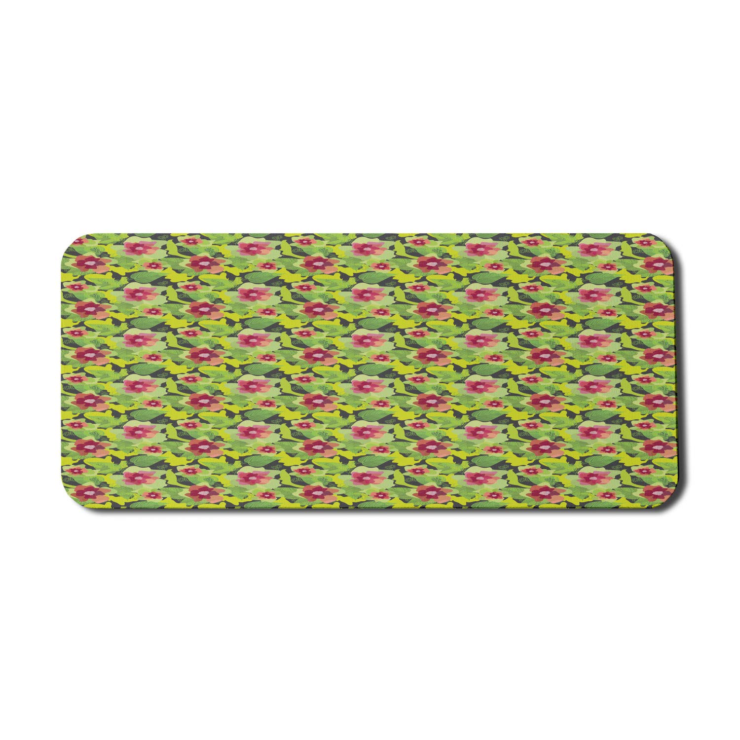 Ambesonne Floral Computer Mouse Pad - Large 35