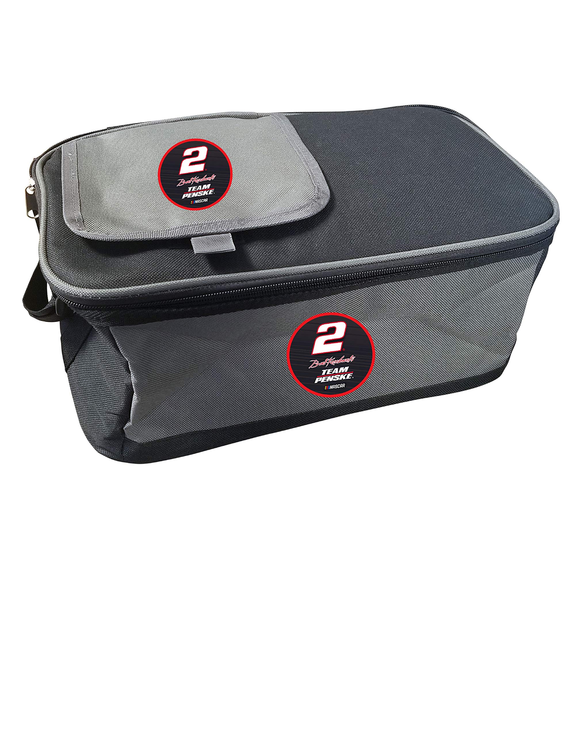 Official NASCAR Brad Keselowski #2 9-Pack Cooler - Licensed Insulated Beer & Beverage Cooler for Tailgating, Camping & Outdoor Parties (2020 New Model)