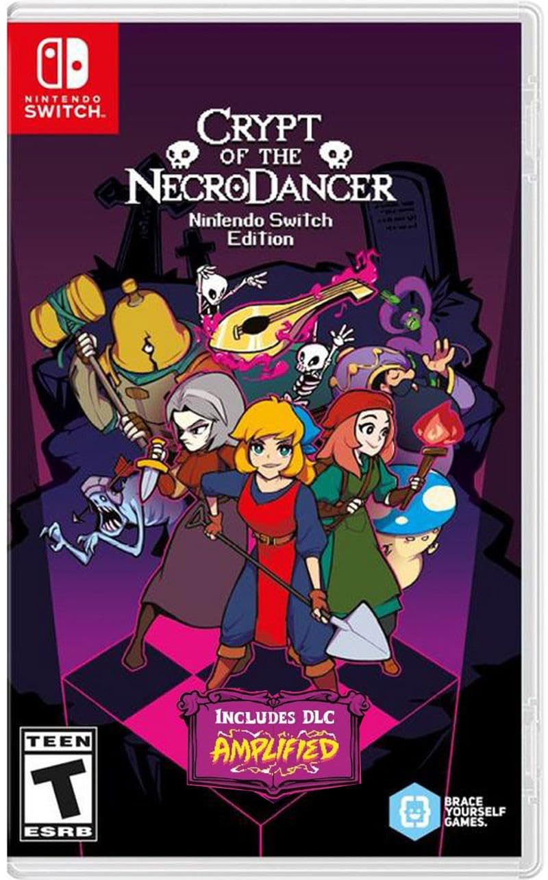 Crypt of The Necrodancer - Nintendo Switch Game | Rhythm-Based Dungeon Crawler | Perfect for Travel & Family Game Nights