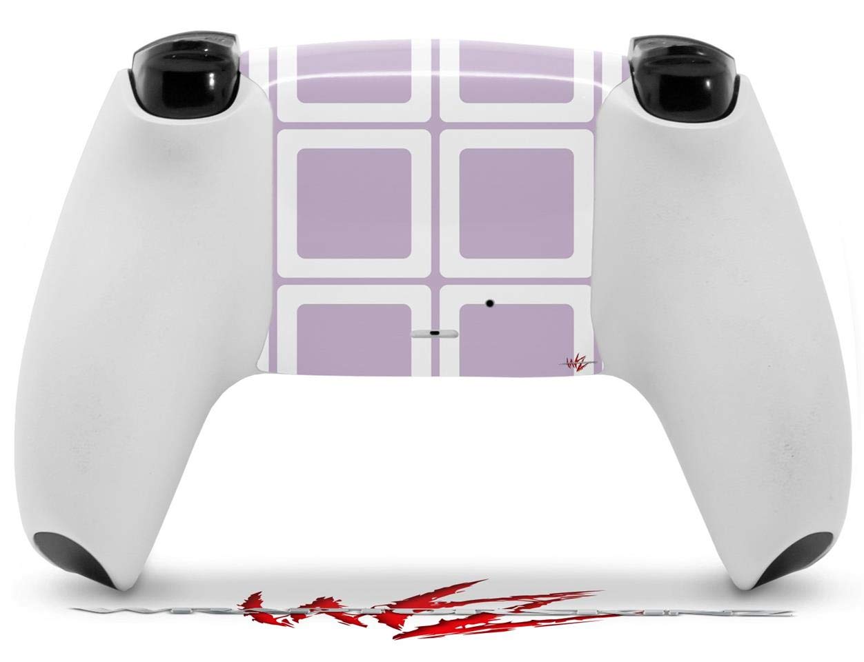 Sony PS5 DualSense Skin Wrap - Squared Lavender | Gaming Protection