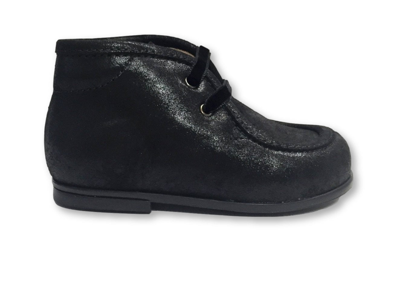 Beberlis Black Shimmer Bootie - Women's Stylish Ankle Boots with Shiny Finish | Perfect for Party, Night Out & Holiday Occasions