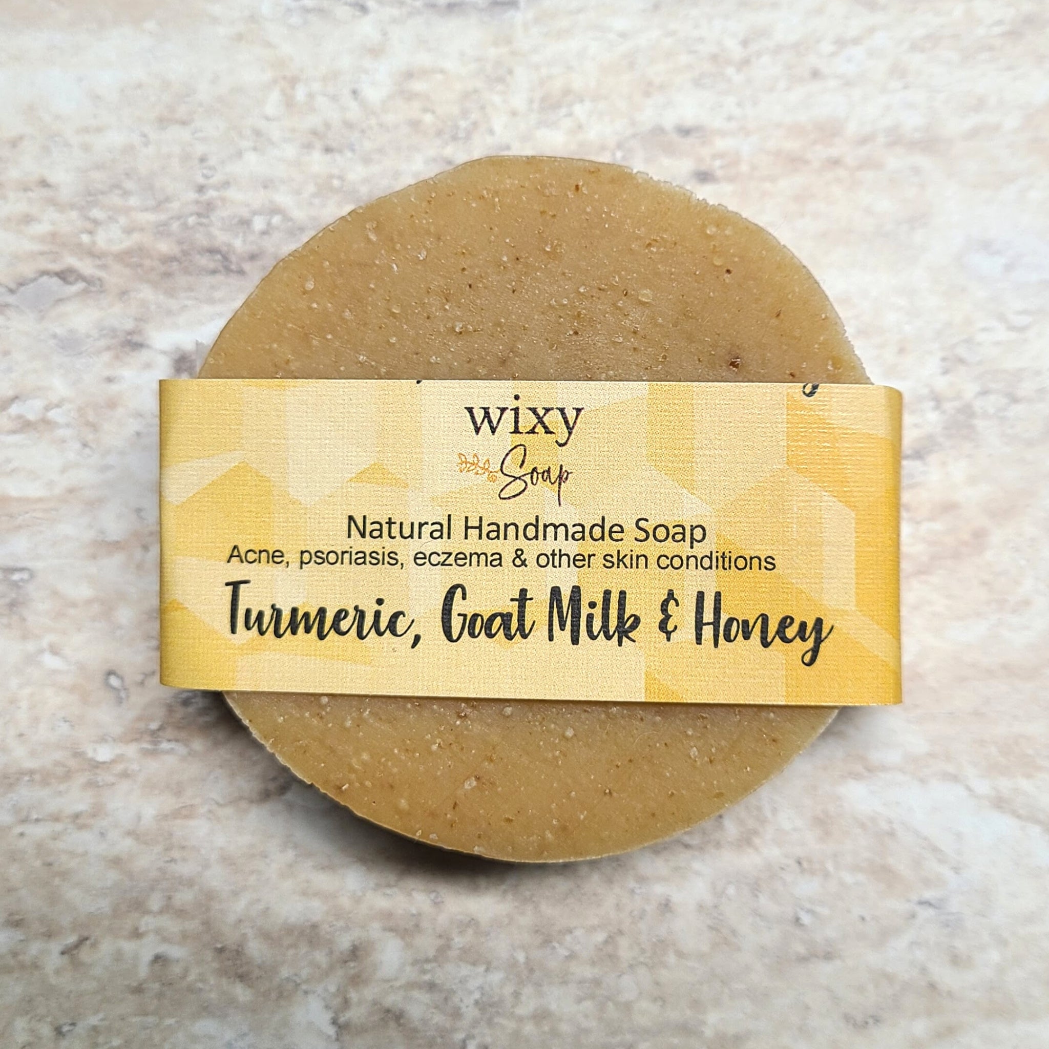 Organic Turmeric, Goat's Milk & Honey Soap Bar - Natural Skincare for Dry & Sensitive Skin - Perfect for Daily Cleansing & Moisturizing
