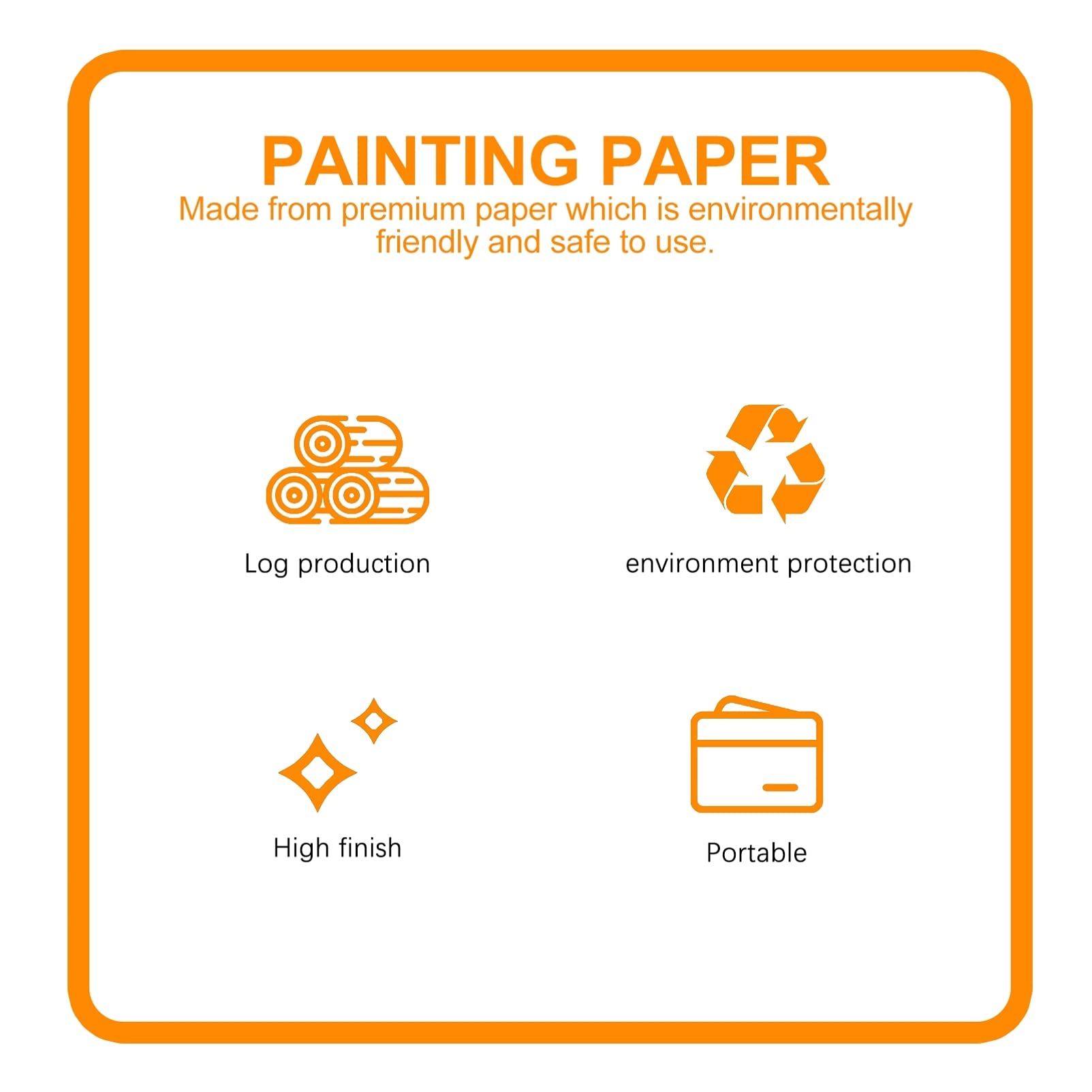 EXCEART 2 Rolls White Drawing Paper - 24
