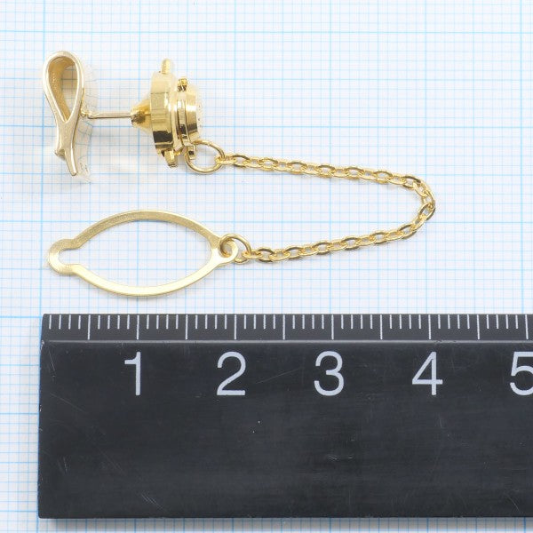 18K Yellow Gold Alloy Diamond Brooch Pin - Vintage Jewelry for Women - Perfect for Weddings, Parties & Special Occasions