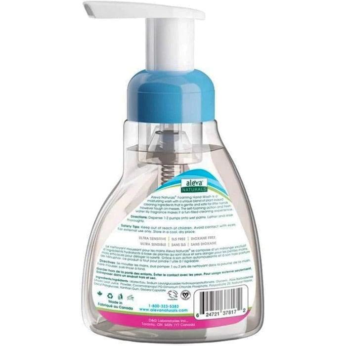 Aleva Foaming Hand Wash - Gentle & Moisturizing Liquid Soap for Dry Skin | Refillable & Eco-Friendly | Perfect for Bathroom, Kitchen & Travel Use