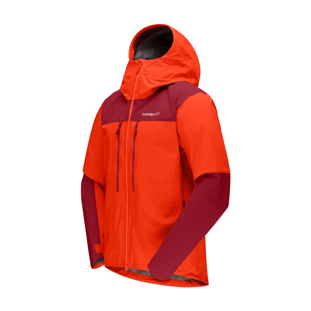 Norrona Trollveggen Gore-Tex Pro Light Jacket for Men - Waterproof & Breathable Hiking Shell - Ideal for Mountain Climbing, Backpacking & Outdoor Adventures