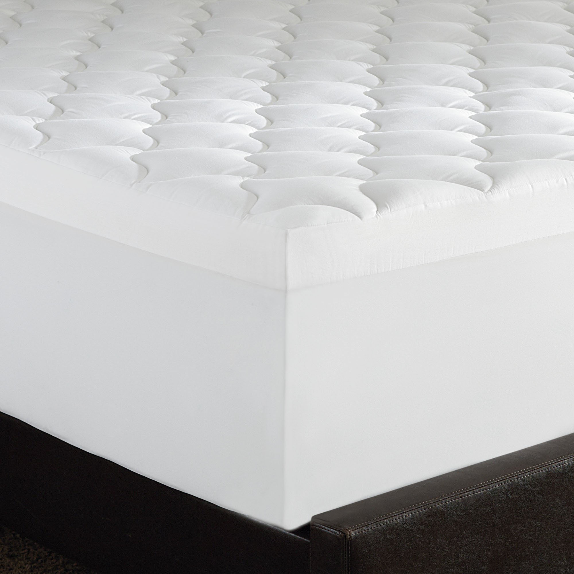Serta Triple Layer Comfort 4-Inch Memory Foam Mattress Topper for Twin Size Bed - Cooling Gel Infused Pressure Relief for Back, Side & Stomach Sleepers - Perfect for Guest Rooms, Dorms & Apartment Living