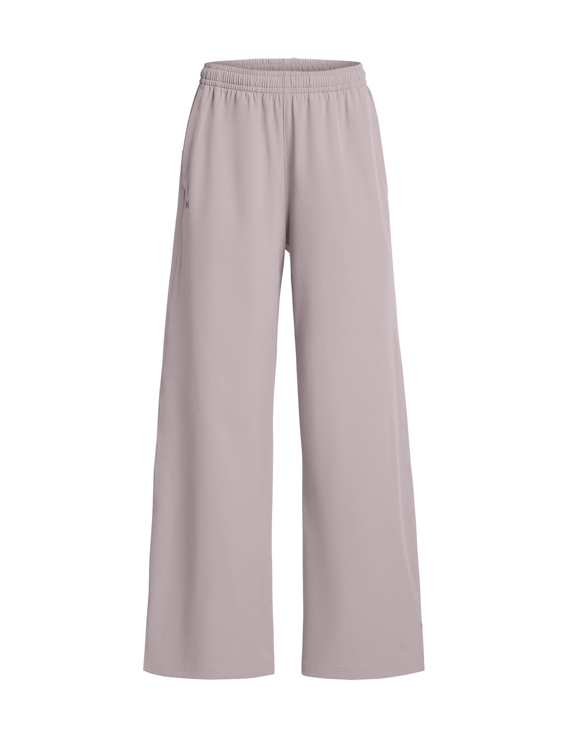 Rival Wide Leg Pants for Women - Comfortable High Waisted Trousers in Stylish Tetra Grey | Perfect for Office, Casual Wear & Travel