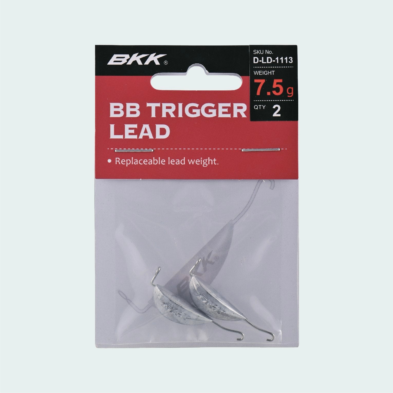 BKK BB Trigger Lead - High Performance Fishing Lure for Bass & Trout - Perfect for Freshwater & Saltwater Angling