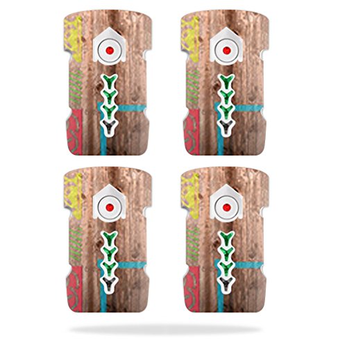 DJI Inspire 1 Battery Skin Wrap (4-Pack) - Wood Grain Design Protective Cover Sticker | Compatible with DJI Inspire 1 Drone Batteries | Perfect for Aerial Photography & Outdoor Adventures