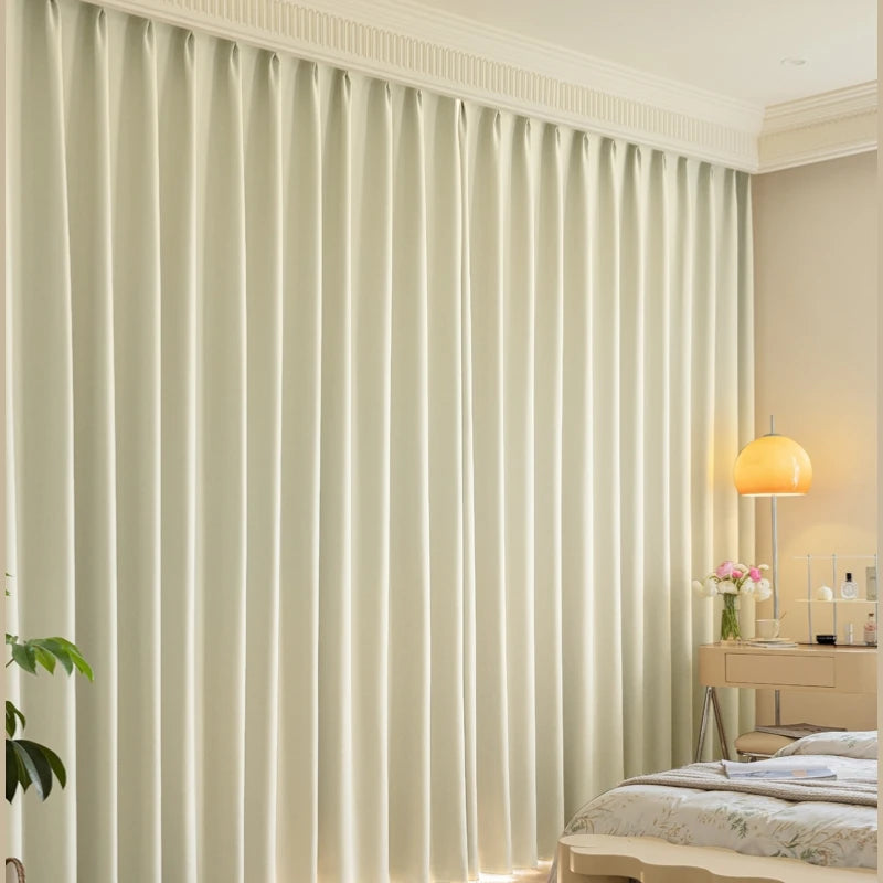Alice Japandi Style Curtain Swatch Samples - Minimalist Neutral Fabric Swatches for Window Treatments - Perfect for Boho, Scandinavian & Japandi Home Decor
