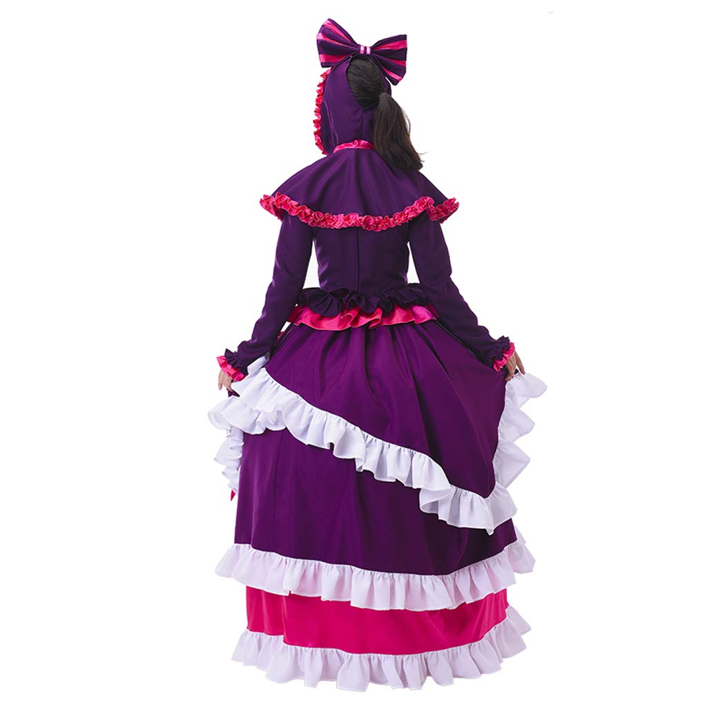 Sweet Lolita Dress - Shalltear Bloodfallen Cosplay Costume from Anime Overlord | Gothic Anime Dress for Cosplay, Halloween, Conventions & Themed Parties